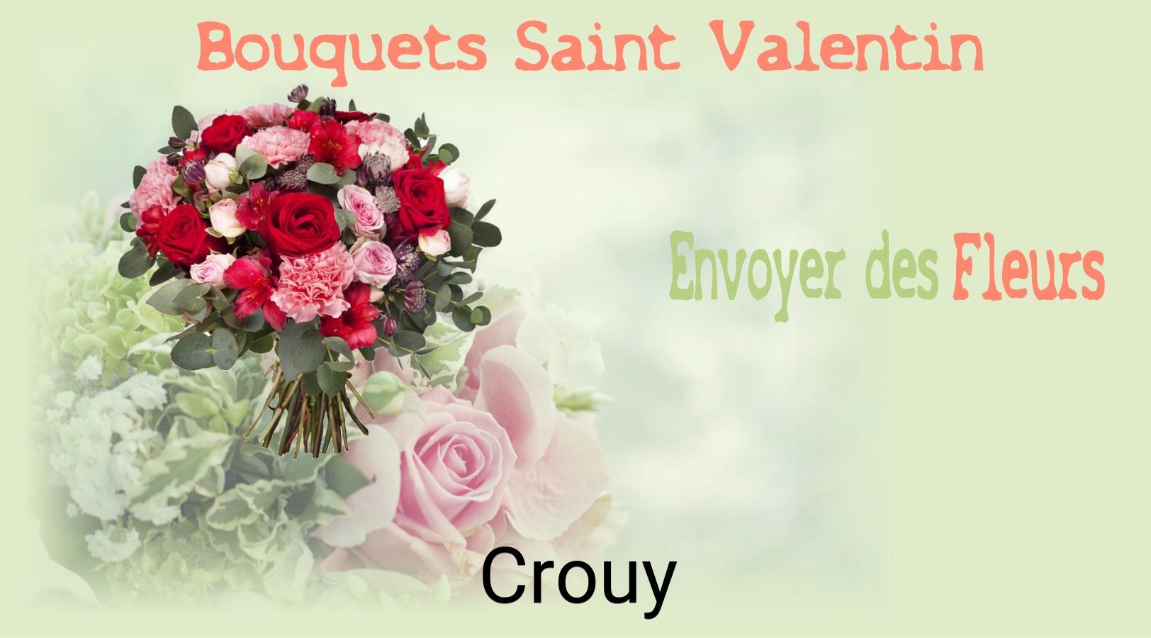 Roses de Saint-Valentin livrées à Crouy